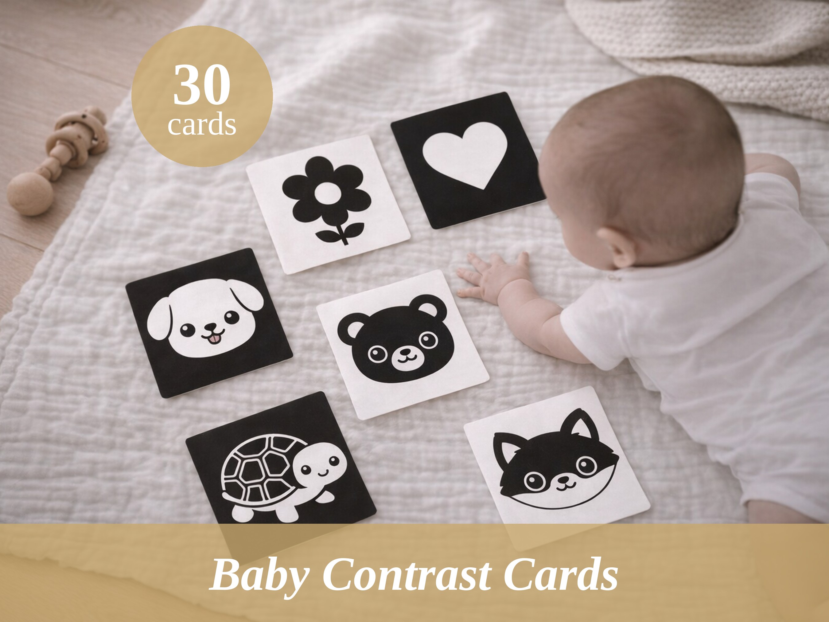 Baby Contrast Cards