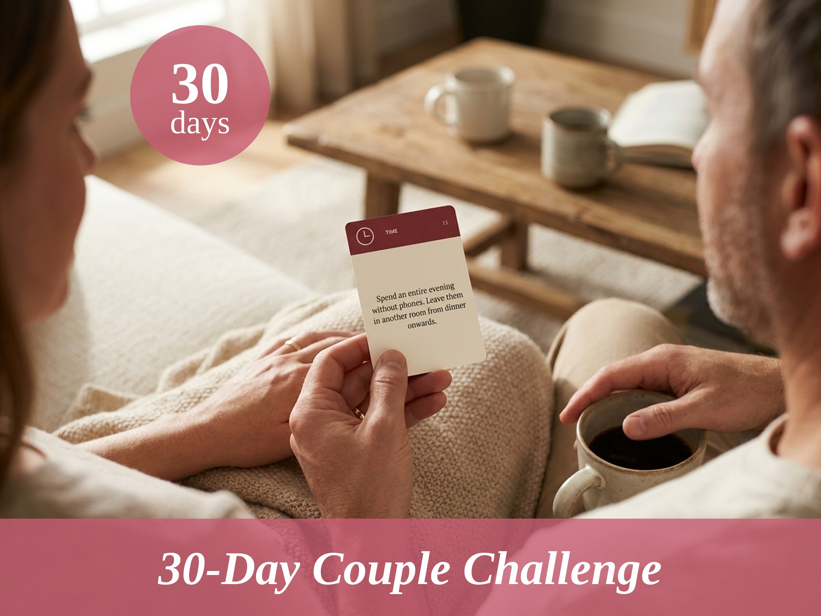 30-Day Couple Challenge Cards