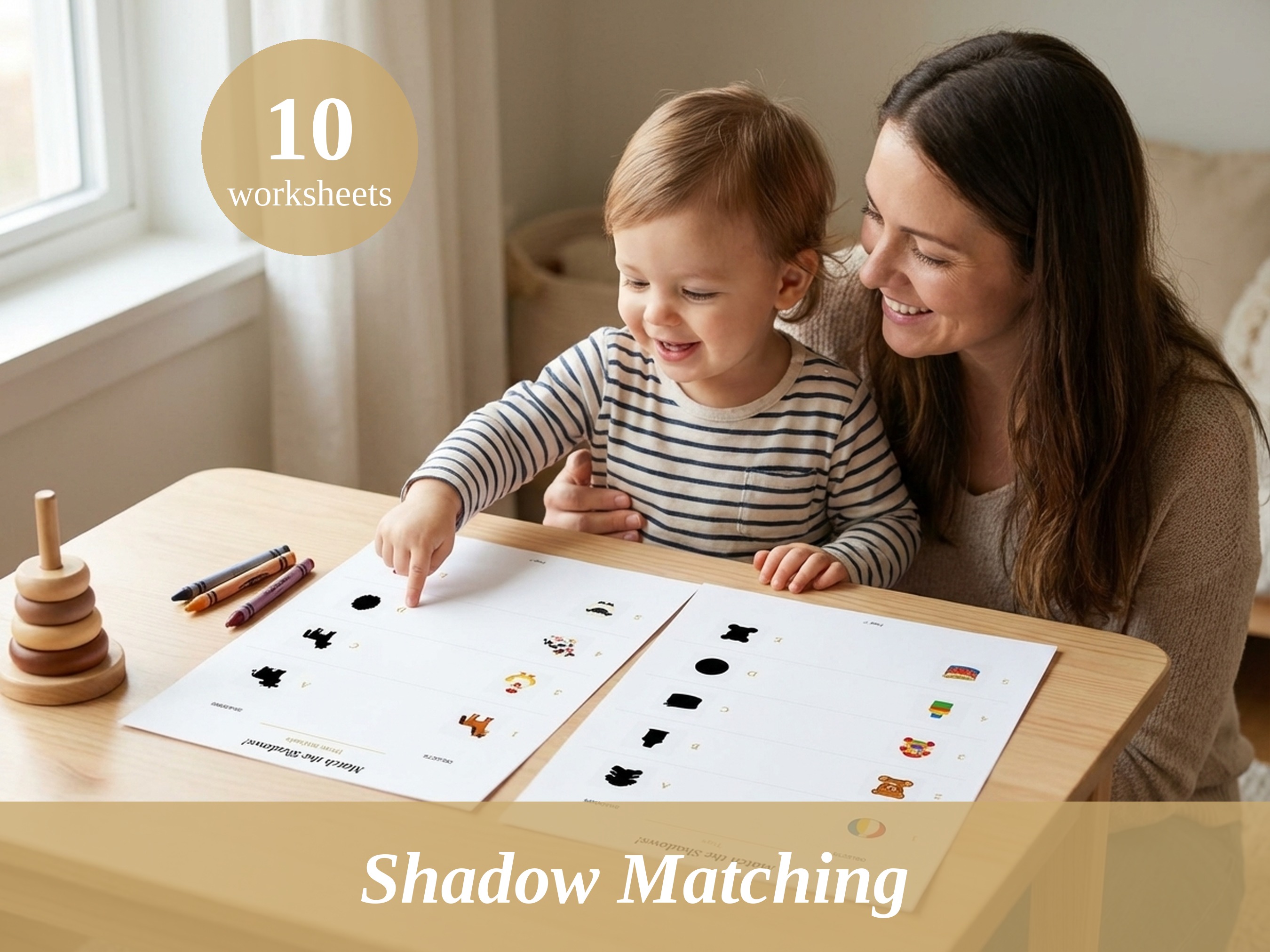 Shadow Matching Activity Pack
